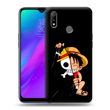 Силиконовый чехол на Realme 3 с принтом One Piece Ван Пис Силиконовый чехол на Realme 3 с принтом One Piece Ван Пис
