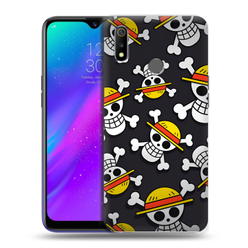 Силиконовый чехол на Realme 3 с принтом One Piece Ван Пис Силиконовый чехол на Realme 3 с принтом One Piece Ван Пис