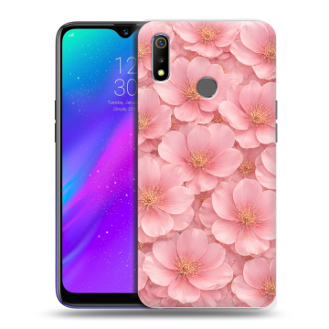 Силиконовый чехол на Realme 3 с принтом женский Силиконовый чехол на Realme 3 с принтом женский