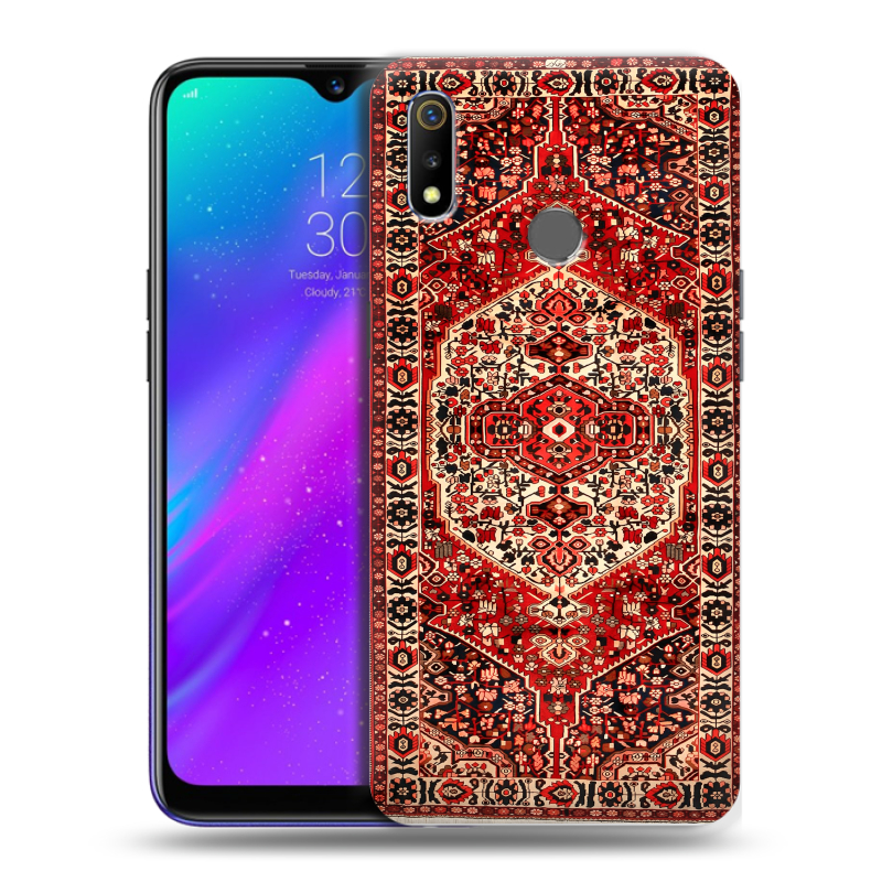 Силиконовый чехол на Realme 3 с принтом Ковер Силиконовый чехол на Realme 3 с принтом Ковер
