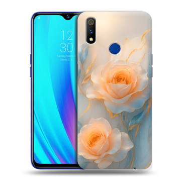 Силиконовый чехол на Realme 3 Pro с принтом Женский Силиконовый чехол на Realme 3 Pro с принтом Женский