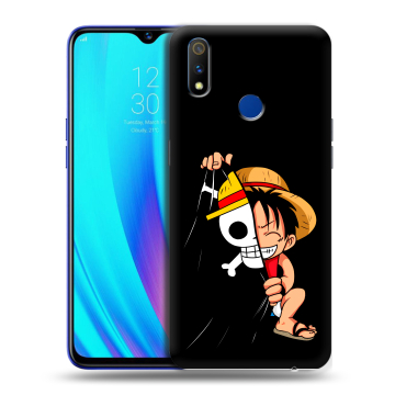 Силиконовый чехол на Realme 3 Pro с принтом One Piece Ван Пис