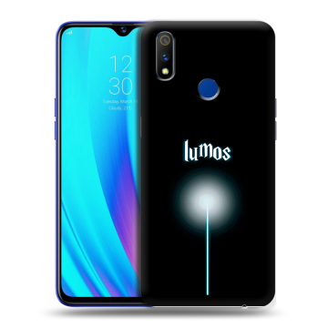 Силиконовый чехол на Realme 3 Pro с принтом Harry Potter Гарри Поттер Силиконовый чехол на Realme 3 Pro с принтом Harry Potter Гарри Поттер