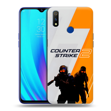 Силиконовый чехол на Realme 3 Pro с принтом Counter Strike Силиконовый чехол на Realme 3 Pro с принтом Counter Strike