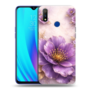 Силиконовый чехол на Realme 3 Pro с принтом женский Силиконовый чехол на Realme 3 Pro с принтом женский