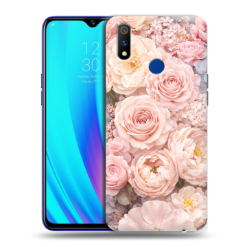 Силиконовый чехол на Realme 3 Pro с принтом женский Силиконовый чехол на Realme 3 Pro с принтом женский