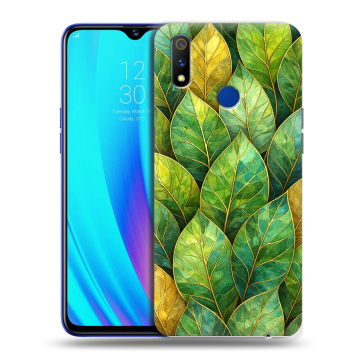 Силиконовый чехол на Realme 3 Pro с принтом женский Силиконовый чехол на Realme 3 Pro с принтом женский