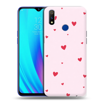 Силиконовый чехол на Realme 3 Pro с принтом для девочек Силиконовый чехол на Realme 3 Pro с принтом для девочек