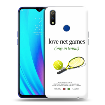 Силиконовый чехол на Realme 3 Pro с принтом для девочек