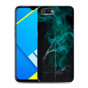 Силиконовый противоударный чехол на Realme C2 с принтом Гарри Поттер Harry Potter Силиконовый противоударный чехол на Realme C2 с принтом Гарри Поттер Harry Potter