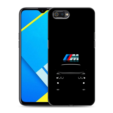 Силиконовый противоударный чехол на Realme C2 с принтом БМВ BMW