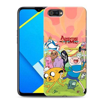 Силиконовый противоударный чехол на Realme C2 с принтом Adventure time Время приключений Силиконовый противоударный чехол на Realme C2 с принтом Adventure time Время приключений