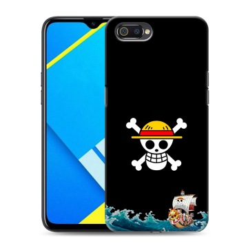 Силиконовый противоударный чехол на Realme C2 с принтом One Piece Ван Пис Силиконовый противоударный чехол на Realme C2 с принтом One Piece Ван Пис