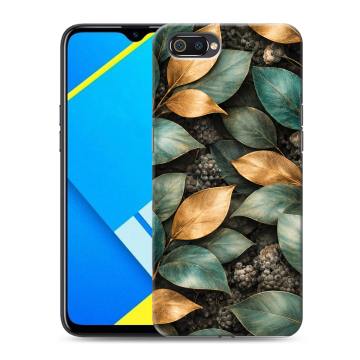 Силиконовый противоударный чехол на Realme C2 с принтом женский Силиконовый противоударный чехол на Realme C2 с принтом женский
