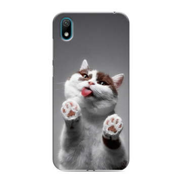 Силиконовый чехол на Huawei Y5 (2019) с принтом Коты