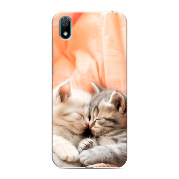 Силиконовый чехол на Huawei Y5 (2019) с принтом Котята Силиконовый чехол на Huawei Y5 (2019) с принтом Котята