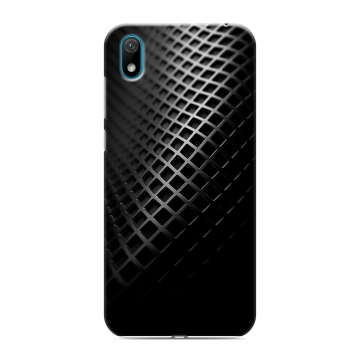 Силиконовый чехол на Huawei Y5 (2019) с принтом Текстура металла Силиконовый чехол на Huawei Y5 (2019) с принтом Текстура металла