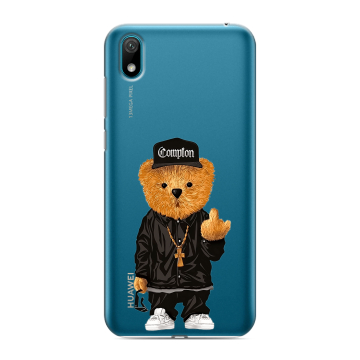 Силиконовый чехол на Huawei Y5 (2019) с принтом Плюшевый медведь Силиконовый чехол на Huawei Y5 (2019) с принтом Плюшевый медведь