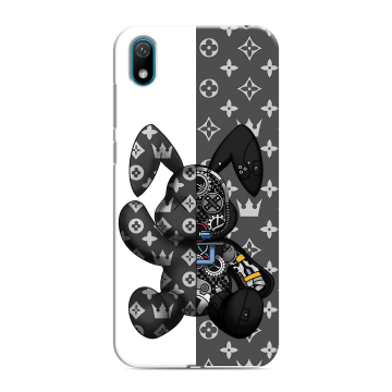Силиконовый чехол на Huawei Y5 (2019) с принтом Луи робот Силиконовый чехол на Huawei Y5 (2019) с принтом Луи робот