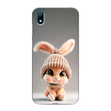 Силиконовый чехол на Huawei Y5 (2019) с принтом Кролик Силиконовый чехол на Huawei Y5 (2019) с принтом Кролик