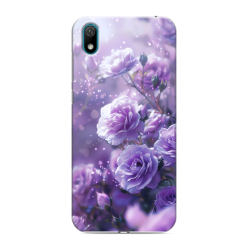 Силиконовый чехол на Huawei Y5 (2019) с принтом Розы цветы Силиконовый чехол на Huawei Y5 (2019) с принтом Розы цветы