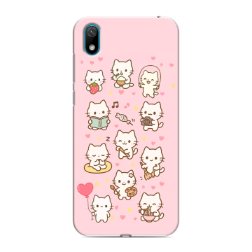 Силиконовый чехол на Huawei Y5 (2019) с принтом Hello Kitty Хелоу Кити Силиконовый чехол на Huawei Y5 (2019) с принтом Hello Kitty Хелоу Кити