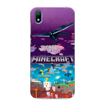 Силиконовый чехол на Huawei Y5 (2019) с принтом Майнкрафт Minecraft Силиконовый чехол на Huawei Y5 (2019) с принтом Майнкрафт Minecraft