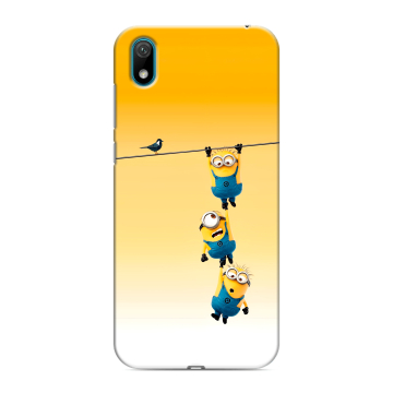 Силиконовый чехол на Huawei Y5 (2019) с принтом Миньоны Силиконовый чехол на Huawei Y5 (2019) с принтом Миньоны