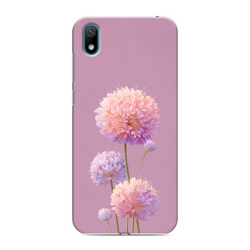 Силиконовый чехол на Huawei Y5 (2019) с принтом Цветы