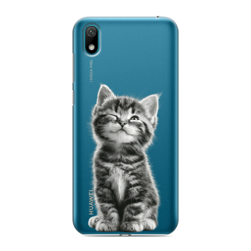 Силиконовый чехол на Huawei Y5 (2019) с принтом Котенок Силиконовый чехол на Huawei Y5 (2019) с принтом Котенок