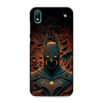 Силиконовый чехол на Huawei Y5 (2019) с принтом Batman Бэтмен