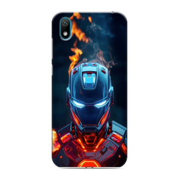 Силиконовый чехол на Huawei Y5 (2019) с принтом IronMan Железный человек Силиконовый чехол на Huawei Y5 (2019) с принтом IronMan Железный человек