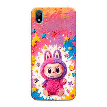 Силиконовый чехол на Huawei Y5 (2019) с принтом Labubu Лабубу Силиконовый чехол на Huawei Y5 (2019) с принтом Labubu Лабубу
