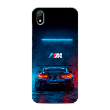 Силиконовый чехол на Huawei Y5 (2019) с принтом BMW БМВ Силиконовый чехол на Huawei Y5 (2019) с принтом BMW БМВ