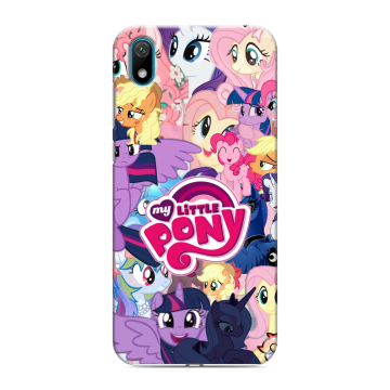 Силиконовый чехол на Huawei Y5 (2019) с принтом My little pony Дружба чудо