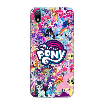 Силиконовый чехол на Huawei Y5 (2019) с принтом My little pony Дружба чудо Силиконовый чехол на Huawei Y5 (2019) с принтом My little pony Дружба чудо