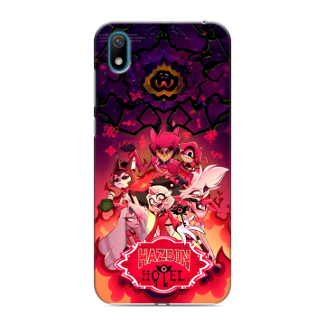 Силиконовый чехол на Huawei Y5 (2019) с принтом Hazbin Hotel Отель Хазбин Силиконовый чехол на Huawei Y5 (2019) с принтом Hazbin Hotel Отель Хазбин