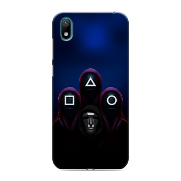Силиконовый чехол на Huawei Y5 (2019) с принтом Игра Кальмара