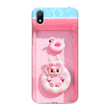Силиконовый чехол на Huawei Y5 (2019) с принтом Labubu Лабубу Силиконовый чехол на Huawei Y5 (2019) с принтом Labubu Лабубу