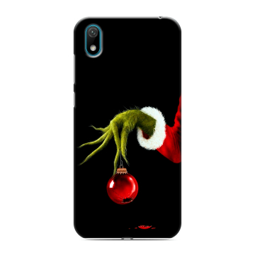 Силиконовый чехол на Huawei Y5 (2019) с принтом Новый год Гринч