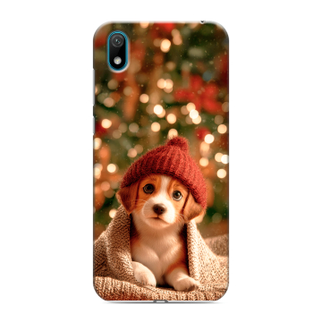 Силиконовый чехол на Huawei Y5 (2019) с принтом Новый год