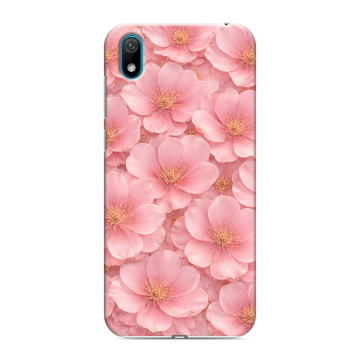 Силиконовый чехол на Huawei Y5 (2019) с принтом женский