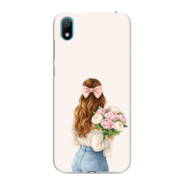 Силиконовый чехол на Huawei Y5 (2019) с принтом женский Силиконовый чехол на Huawei Y5 (2019) с принтом женский