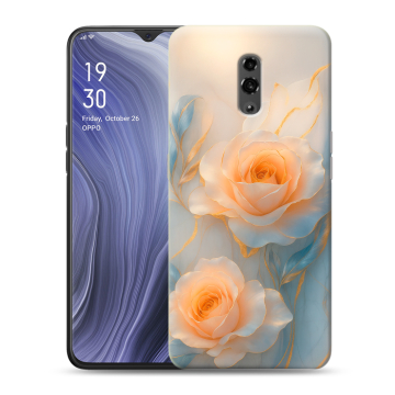 Пластиковый чехол на OPPO Reno Z с принтом Женский Пластиковый чехол на OPPO Reno Z с принтом Женский