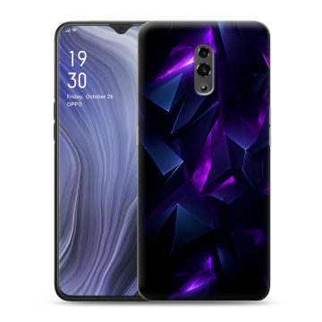 Пластиковый чехол на OPPO Reno Z с принтом Абстракиция