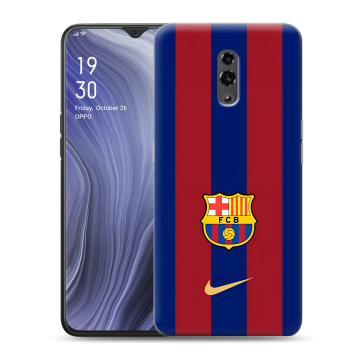 Пластиковый чехол на OPPO Reno Z с принтом Барселона Barcelona Пластиковый чехол на OPPO Reno Z с принтом Барселона Barcelona