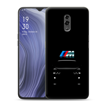 Пластиковый чехол на OPPO Reno Z с принтом БМВ BMW
