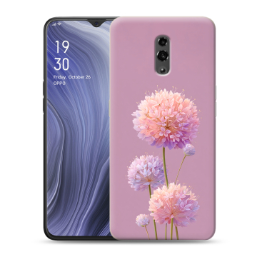Пластиковый чехол на OPPO Reno Z с принтом Цветы Пластиковый чехол на OPPO Reno Z с принтом Цветы