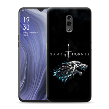 Пластиковый чехол на OPPO Reno Z с принтом Игра Престолов Game Thrones