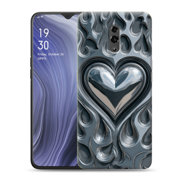 Пластиковый чехол на OPPO Reno Z с принтом Y2K